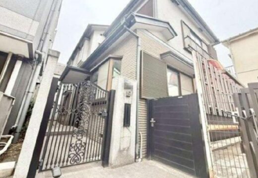 『荏原町』駅徒歩3分 建築条件なし 古家あり 売地♠